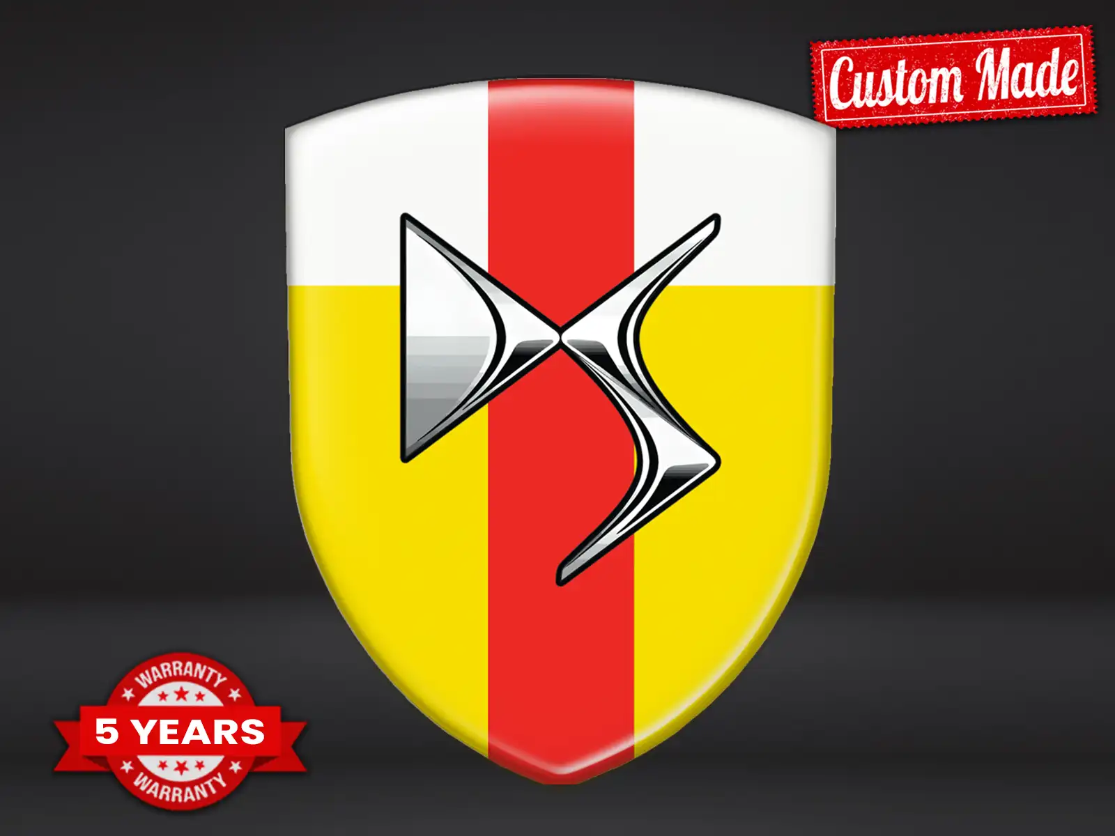 Citroen Waterproof Sticker Label Premium Professional Minimal